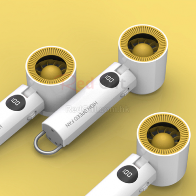 High speed and powerful handheld fan