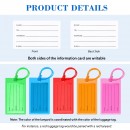 Colored Soft PVC  Luggage Tag
