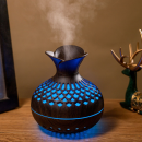 創意木紋花瓶加濕器