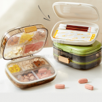 便攜式十格分裝藥盒