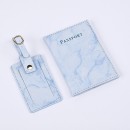 PU Luggage Tag and Passport Case Gift Set