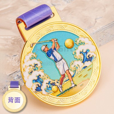 高爾夫金屬獎牌 高爾夫金屬獎牌