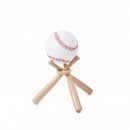 Wooden baseball
