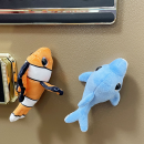 立體毛絨動物冰箱貼