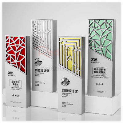 創意鏡面水晶獎杯