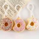 甜甜圈捏捏樂減壓玩具鑰匙扣