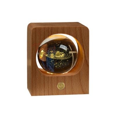Wooden Crystal Ball