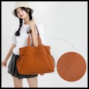 大容量百搭抽繩休閒包