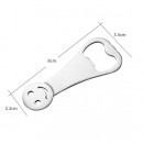 Stainless steel bottle opener