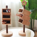 Wooden Pen Holder Storage Tube
