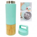 Bamboo Stainless Steel Thermal Mug