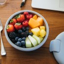环保硅胶折叠饭盒