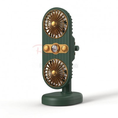 360° Rotating Mini Fan With Clips