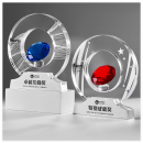 創意鑽石水晶獎座