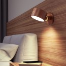 Environmental Protection Solid Wood Rotating Lamp
