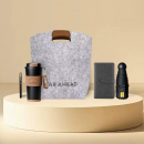 Pen  Coffee Cup 550ML  Felt Bag  A6 Portable Notebook  6 Bone Umbrella Set