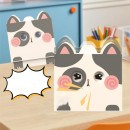 磁吸发声变脸解压钥匙扣玩具挂件