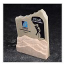 Creative Peak-top Marble Crystal Trophy