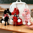 Cool and aloof pony pendant keychain Cool and aloof pony pendant keychain