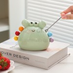 可愛不銹鋼水果甜品叉子擺件