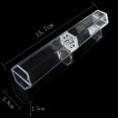 Transparent Hexagonal Pen Case