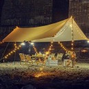 Outdoor ultra-light rainproof portable camping canopy