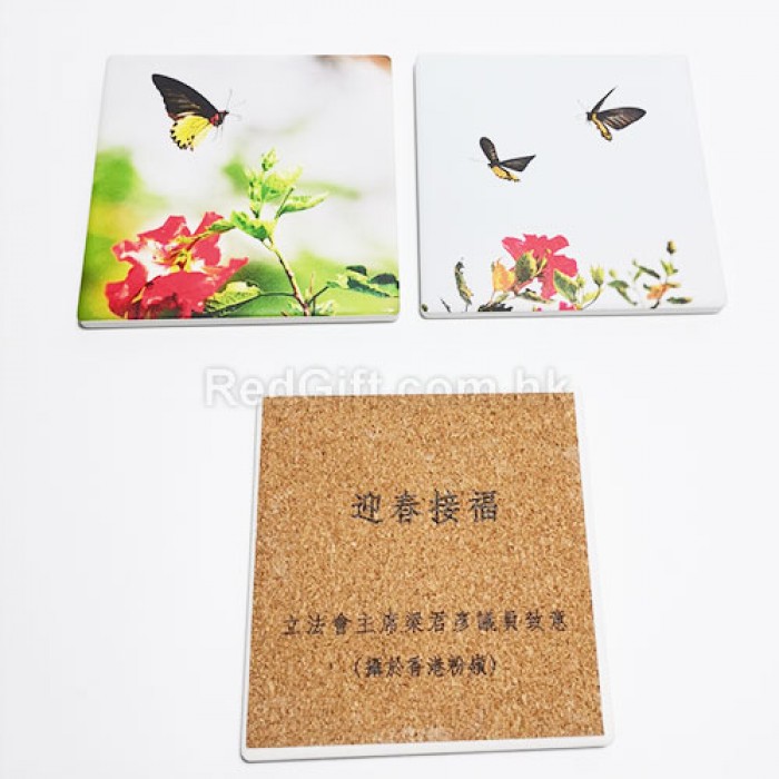 軟木底陶瓷杯墊-立法會秘書處