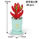 Coffee Cup Plant Series Building Blocks-12 Constellations Succulent Series