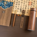 筆記本+書簽+簽字筆+保溫杯套裝