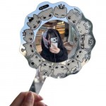 Customizable check-in mirror