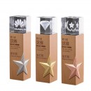 星星實木水晶座 星星實木水晶座