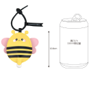 Bee Stress Relief Squeeze Keychain