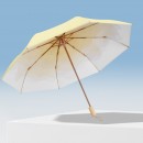 冰絲抗UV摺疊雨傘