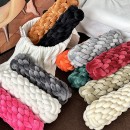 編織長條麻花抱枕