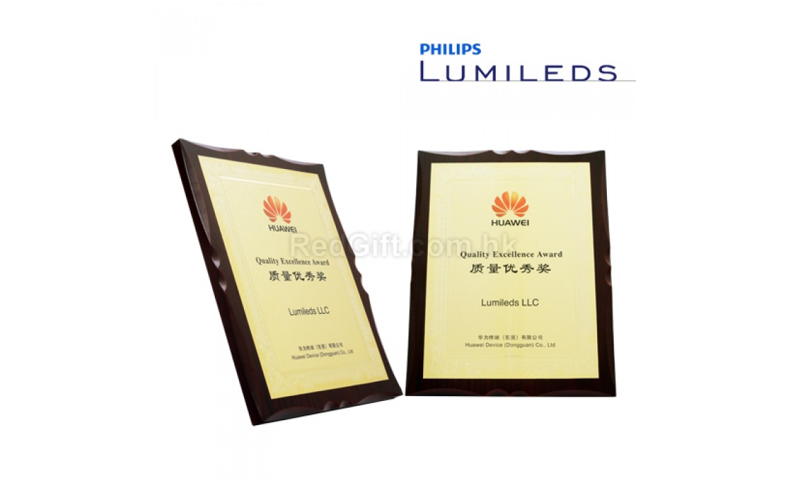 木製牌匾-Philips Lumileds