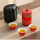 便攜旅行陶瓷茶具套裝