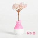 花瓶水晶樹