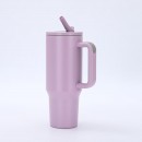Stainless steel straw thermos cup Stainless steel straw thermos cup