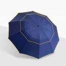 10骨商务手动折叠雨伞