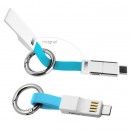 3 in 1 Keyring Charging Cable