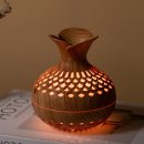 創意木紋花瓶加濕器