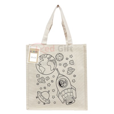 Colouring Executive Canvas Tote Bag