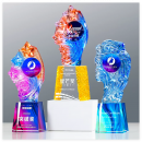 創意琉璃水晶獎座