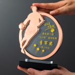 Basketball Crystal Trophy