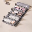 Folding PU Storage Toiletry Bag