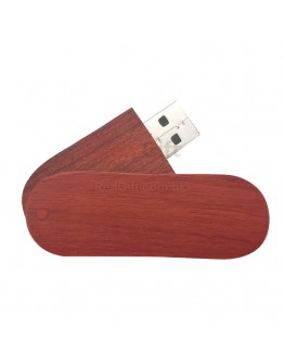 旋轉木質USB手指