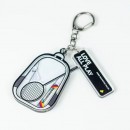 羽毛球搖搖樂鑰匙扣掛件