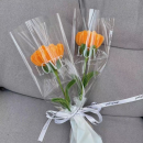 Pipe cleaner carnation bouquet