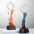 五角星水晶奖座