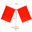 大理石Y型廣告旗（可定制圖案）